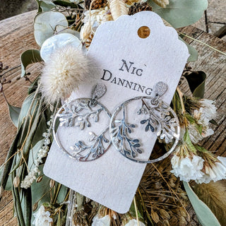 'Silvan' Stainless Steel Earrings