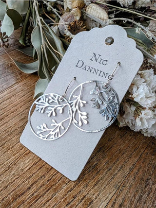 'Silvan' Stainless Steel Earrings