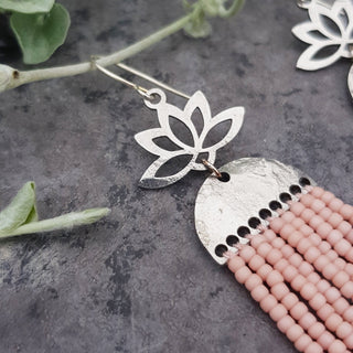 Lotus Beaten Stainless Steel 'Phoebe'