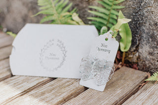 Silver Leaf Steel Monsoon earrings