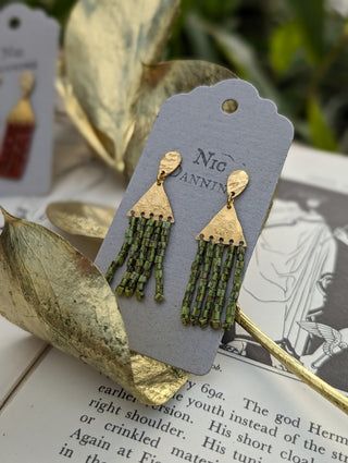 Beaded Fringe 'Thebes' in 'Sobek'