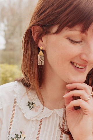 Beaded Fringe 'Thebes' in 'Sobek'